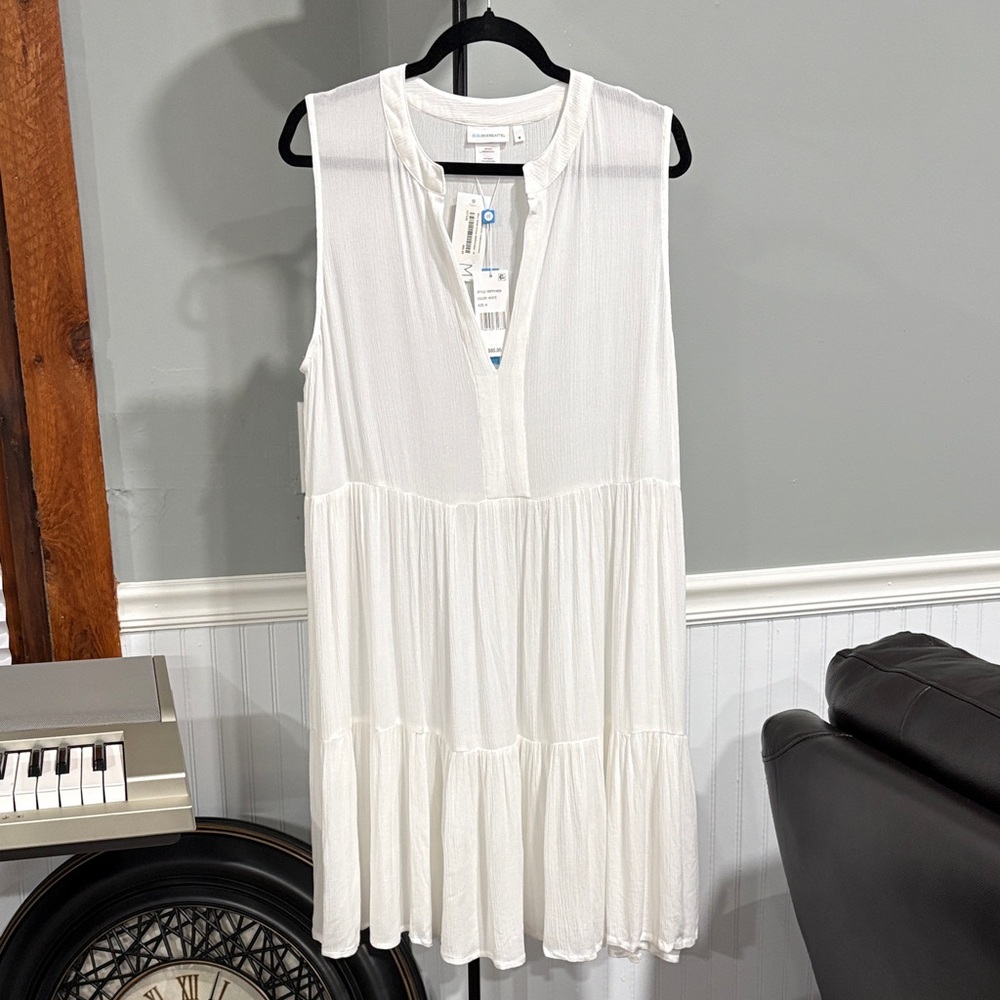 Bleu Rod Beattie White Textured Top
